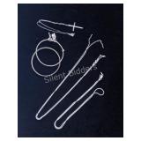 Sterling Silver Necklaces & Bracelet