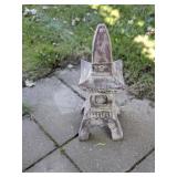 Mixed Ceramic Material Garden Asian Zen Pagoda
