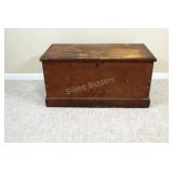 Antique Wooden Blanket Chest