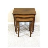 Set of Walnut Nesting Tables