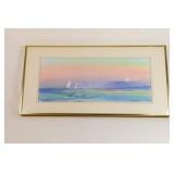 Kerry Stratton Signed Watercolor Landscape Artwork