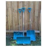 Set of Thee Snow Shovels