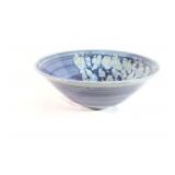 Signed Artisian Large Display Pottery Bowl