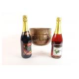 Non - Alcoholic Sparking Wines w Copper Pot