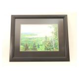 Douglas Thiell, Signed Watercolor Artwork