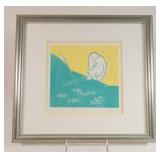 P. C. Lepage Signed # 1 /30 "Wood Cut" Litho