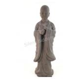Heavy Ceramic Meditating Buddhist Monk