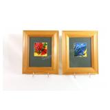 New Zealand Signed Floral Artwork