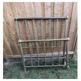 TWIN / SINGLE  Brass Head and Foot Board and Rails