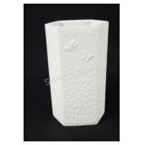 Shafford Embossed Floral Designer Vase