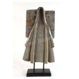 Japanese Kimono Art Sculpture on Stand