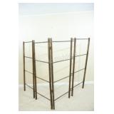 Antique Canadiana Four Panel Folding Drying Rack