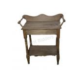 Antique Wooden Washstand Table