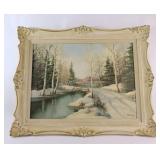 Anna Original SIgned Landscape Art on Board