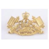 WWII Royal Canadian Signal Corps Cap Badge