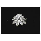 VTG Clear Rhinestone "Austria" Brooch