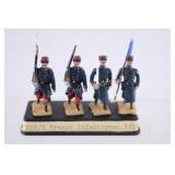 Miniature Figures of French Infantrymen from 1814