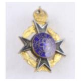 Royal CDN Army Champlain Corps Post WWII Cap Badge