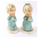 Small Bee W. Germany Goebel Praying Girl & Boy