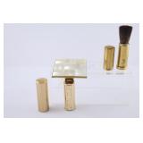 VTG Mother of Pearl Compact & Folding Brush