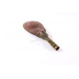 Antique Leather and Brass Powder Flask