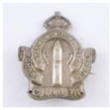 WWI Imperial Munition Board Woman Worker CDN Badge
