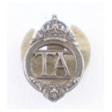1937 British Territorial Army Lapel Pin