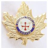 Knights Templar Canada Pin