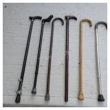 Assortment of Walking Canes