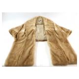 VTG Mink Fur Stole Wrap