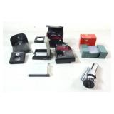 Vintage Camera Filters, Pocket Viewer & Micrscope