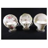 Bone China Assorted Tea Cups