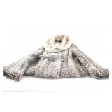 Mid Century Lamb & Mink Fur Short Waist Jacket