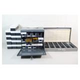ANSCO Slide Tray Holders & Metal Cases