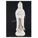 Blanc De Chine Chinoiserie Figure Stature 19"