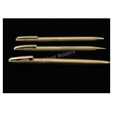 VTG Sheaffer Electroplated Gold Pen & Pencil Set