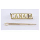 Canadian Military Shoulder Title