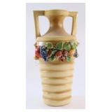 VTG Heavy Double Handle Ceramic Floor Vase