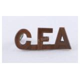 WWI Canadian Field Artillery Shoulder Title
