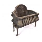Antique Cast-Iron Coal Basket or Fireplace Grate