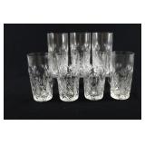 Wheat Sheath & Diamond High Ball Glasses