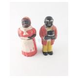 Large Aunt Jemima & Uncle Mose Salt & Pepper Shake