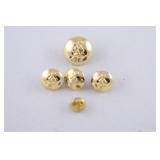 5 WWII CDN Electrical & Mech Eng Uniform Buttons