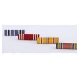 4 U.S. WWII Ribbon Bars