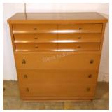 Mid Century Kroehler Custom High Boy Dresser