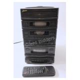 Zenith Hightower 7-Disc CD Cassette Player &Remote