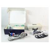 DYMO -Mite Embossing Tape Writer w Accessories