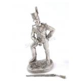 Pewter Soldier Figurine