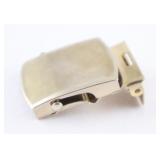 U.S. Military Issue Solid Brass Belt Buckle