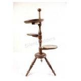 Three Tier Wooden Plant Stand